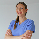 Klara Lampe, zobna asistentka